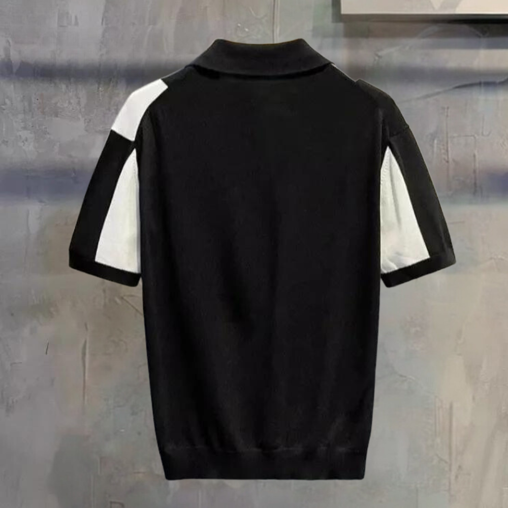 Andrei - Tijdloos Gebreid Poloshirt voor heren