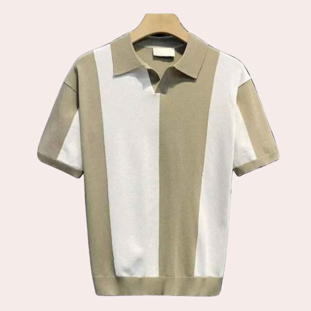 Andrei - Tijdloos Gebreid Poloshirt voor heren