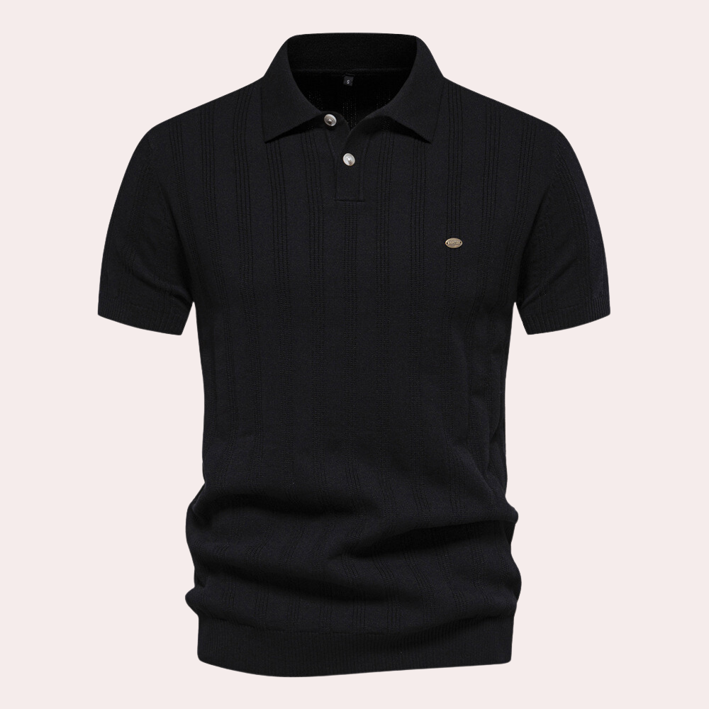 Cornel - Stijlvol Gebreid T-Shirt voor Heren