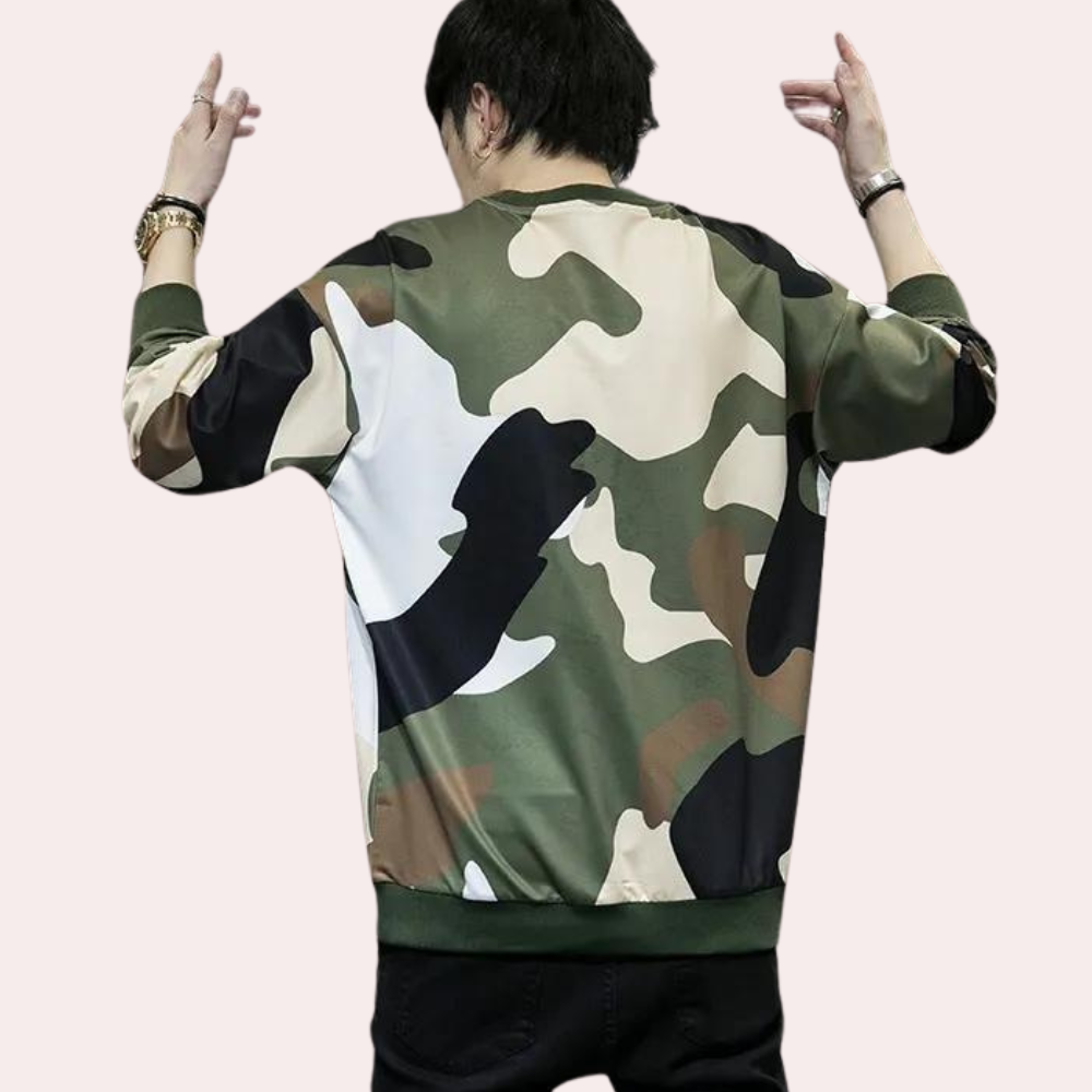 Beniamin - Functioneel en modieus Camo Sweatshirt