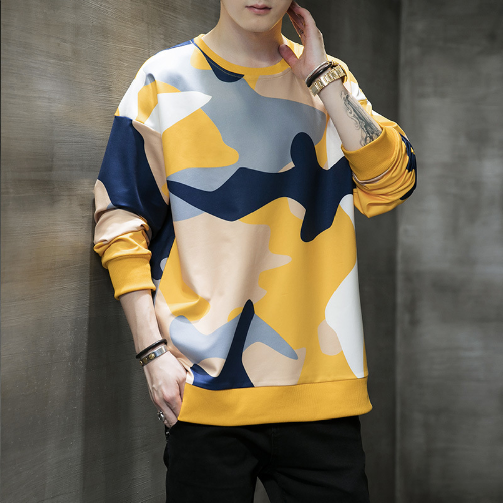 Beniamin - Functioneel en modieus Camo Sweatshirt