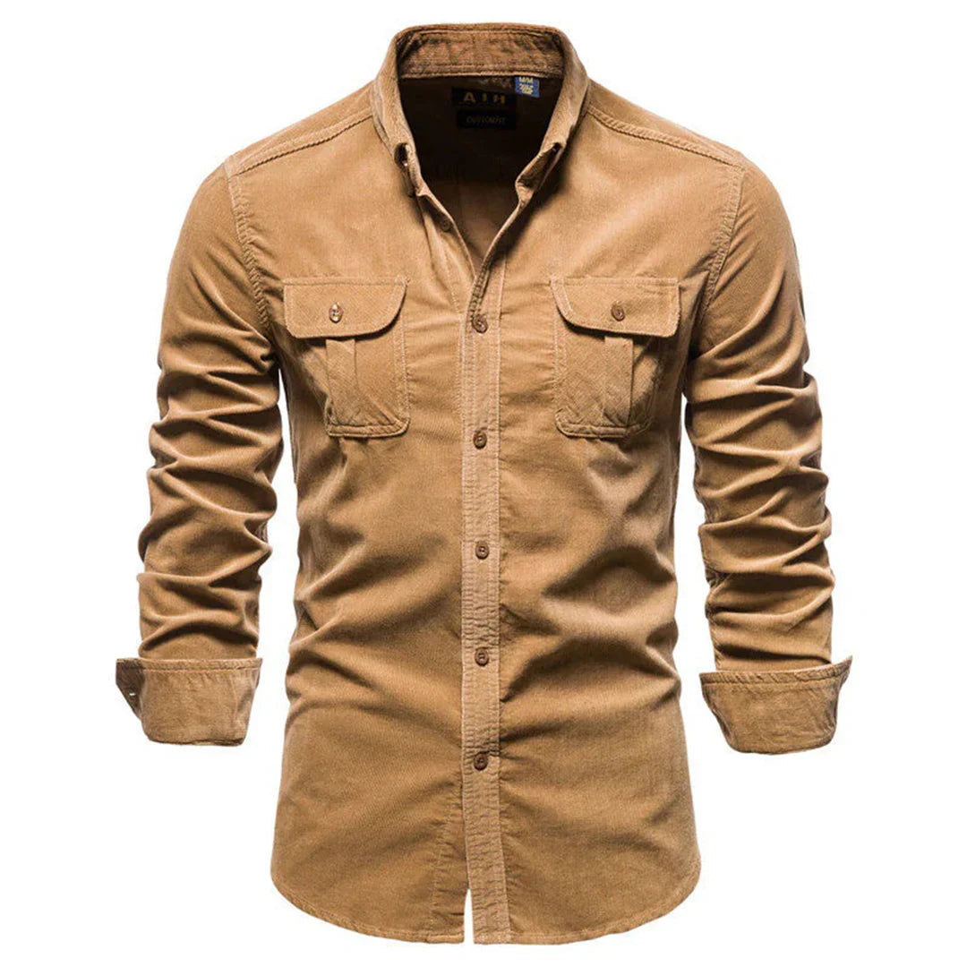 Liam - Corduroy Overhemd voor Heren