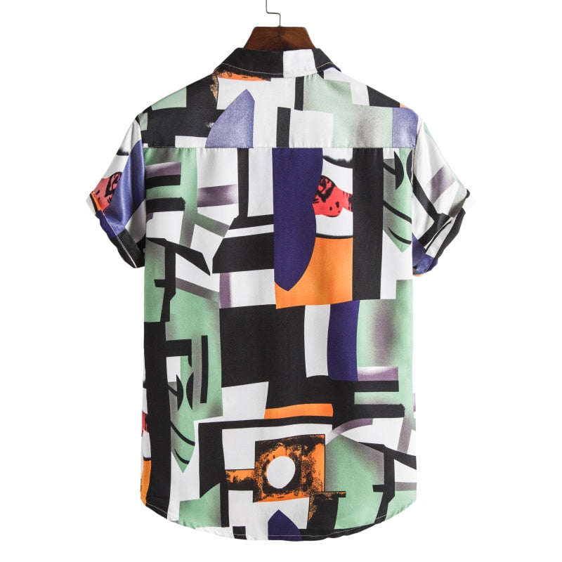 Hawaiiaans Print Zomerset voor Heren