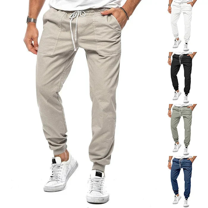 Tomani | Casual broek met zakken