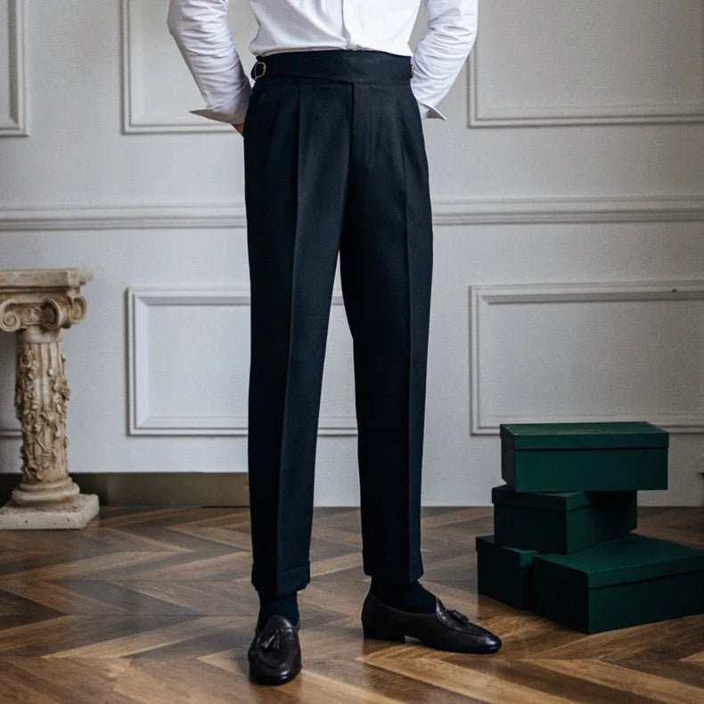 Italiaanse Stijl Pak Broek voor Mannen | Gino