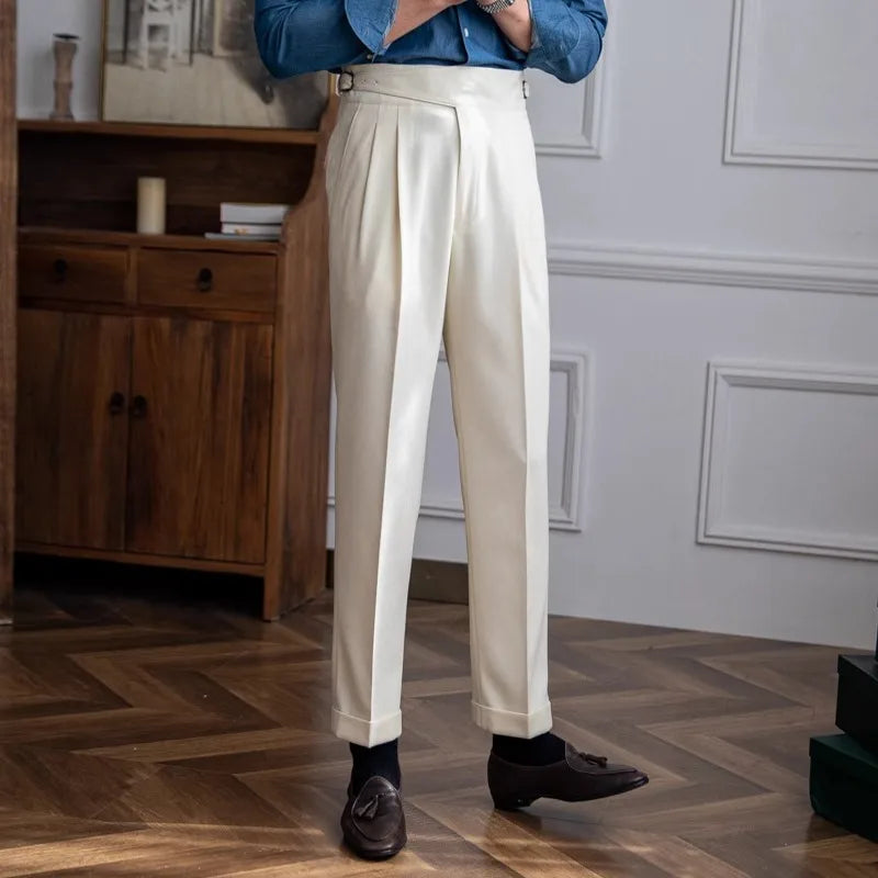 Italiaanse Stijl Pak Broek voor Mannen | Gino