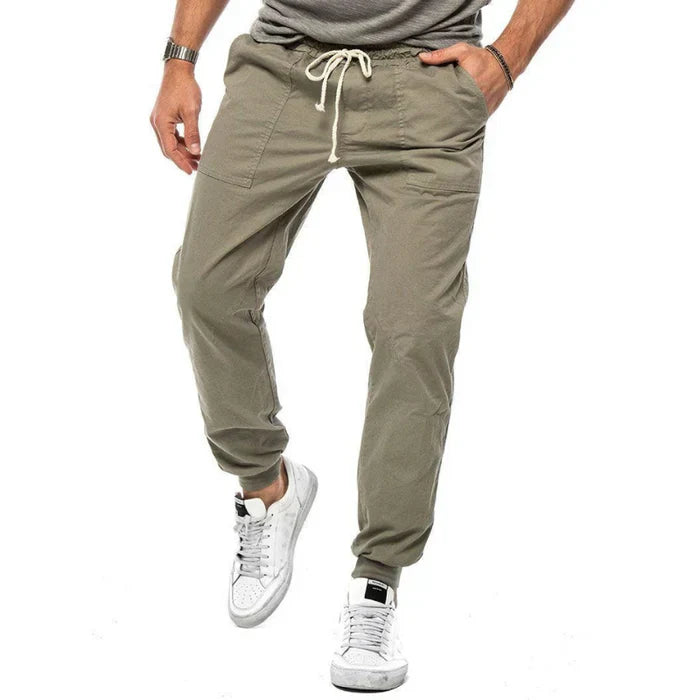 Tomani | Casual broek met zakken
