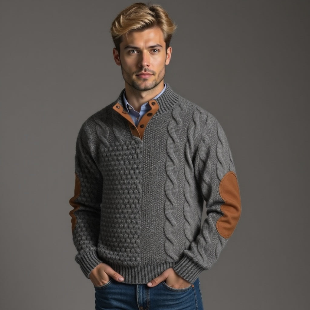 Klaus | Geweven Vintage Trui