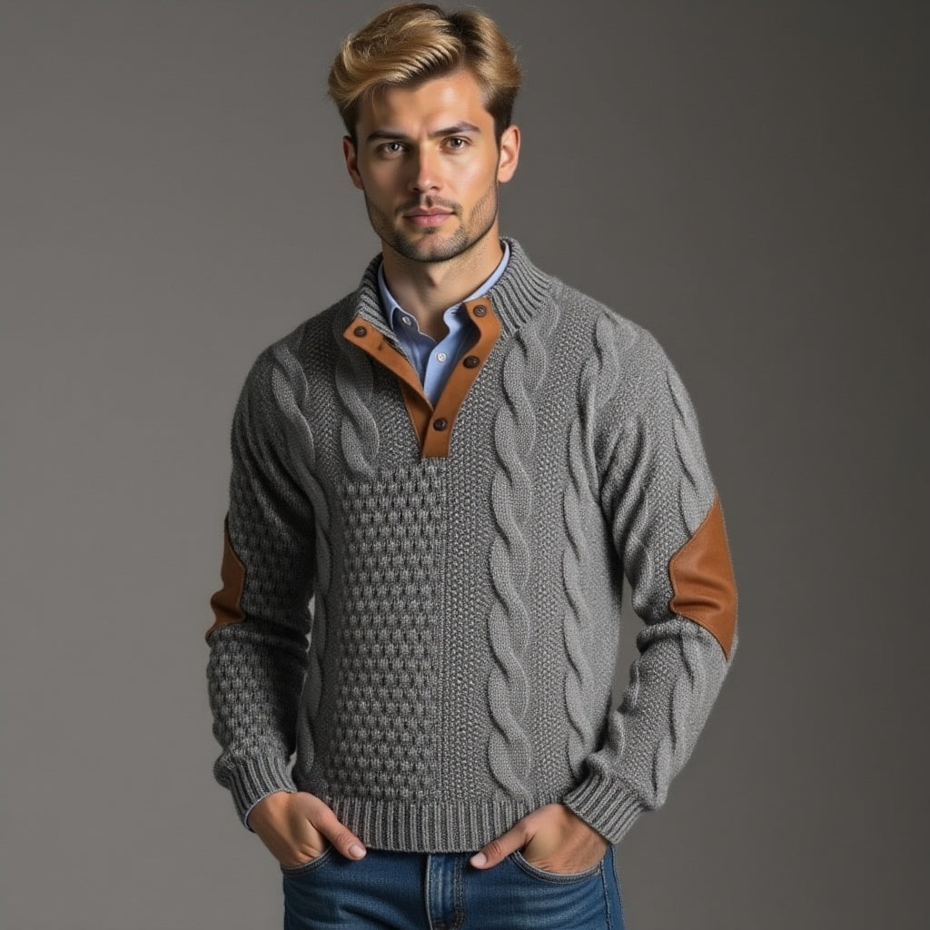 Klaus | Geweven Vintage Trui