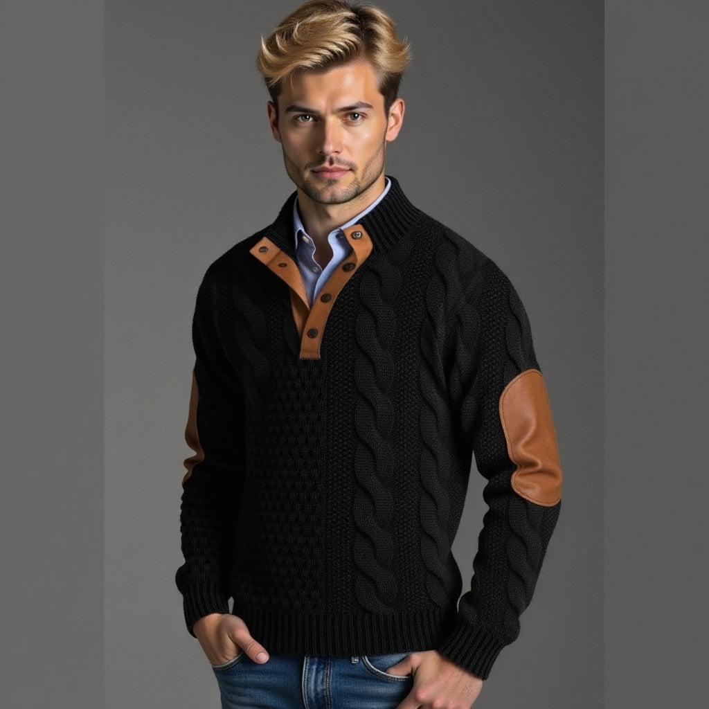 Klaus | Geweven Vintage Trui