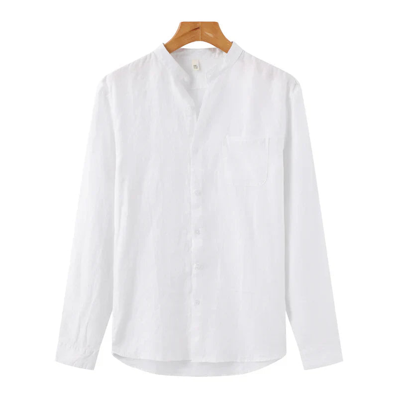 River Blouse - Linnen Blouse Voor Heren