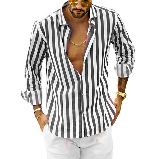 Soriano Blouse l Overhemd met strepen