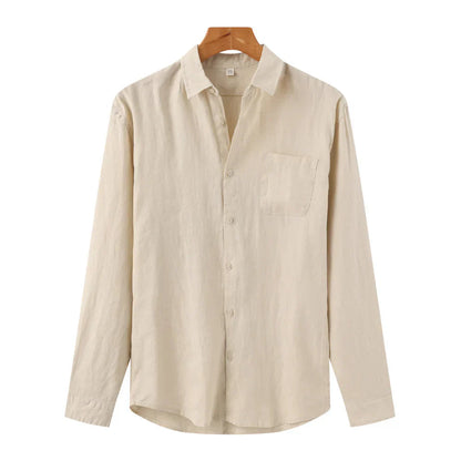 River Blouse - Linnen Blouse Voor Heren
