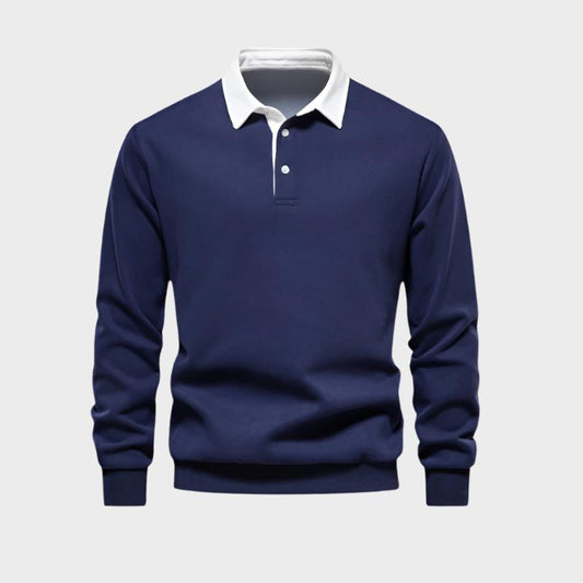MAURITS - Winter Polo Pullover