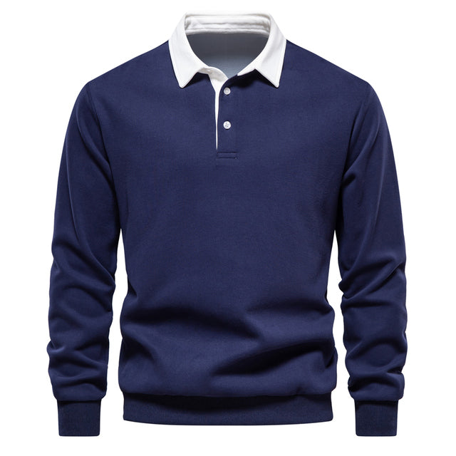MAURITS - Winter Polo Pullover