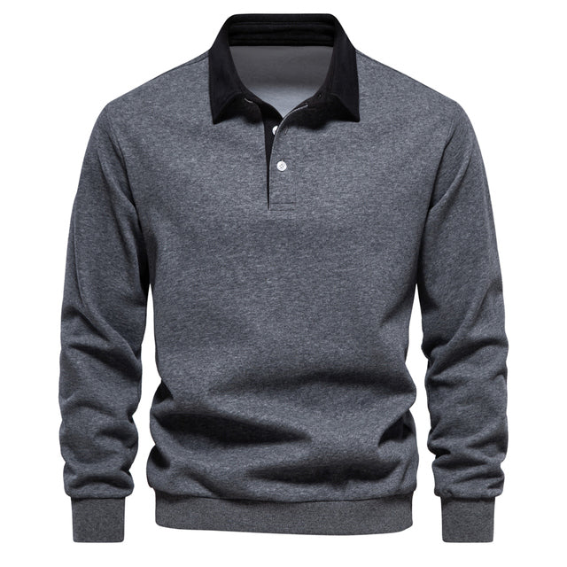 MAURITS - Winter Polo Pullover