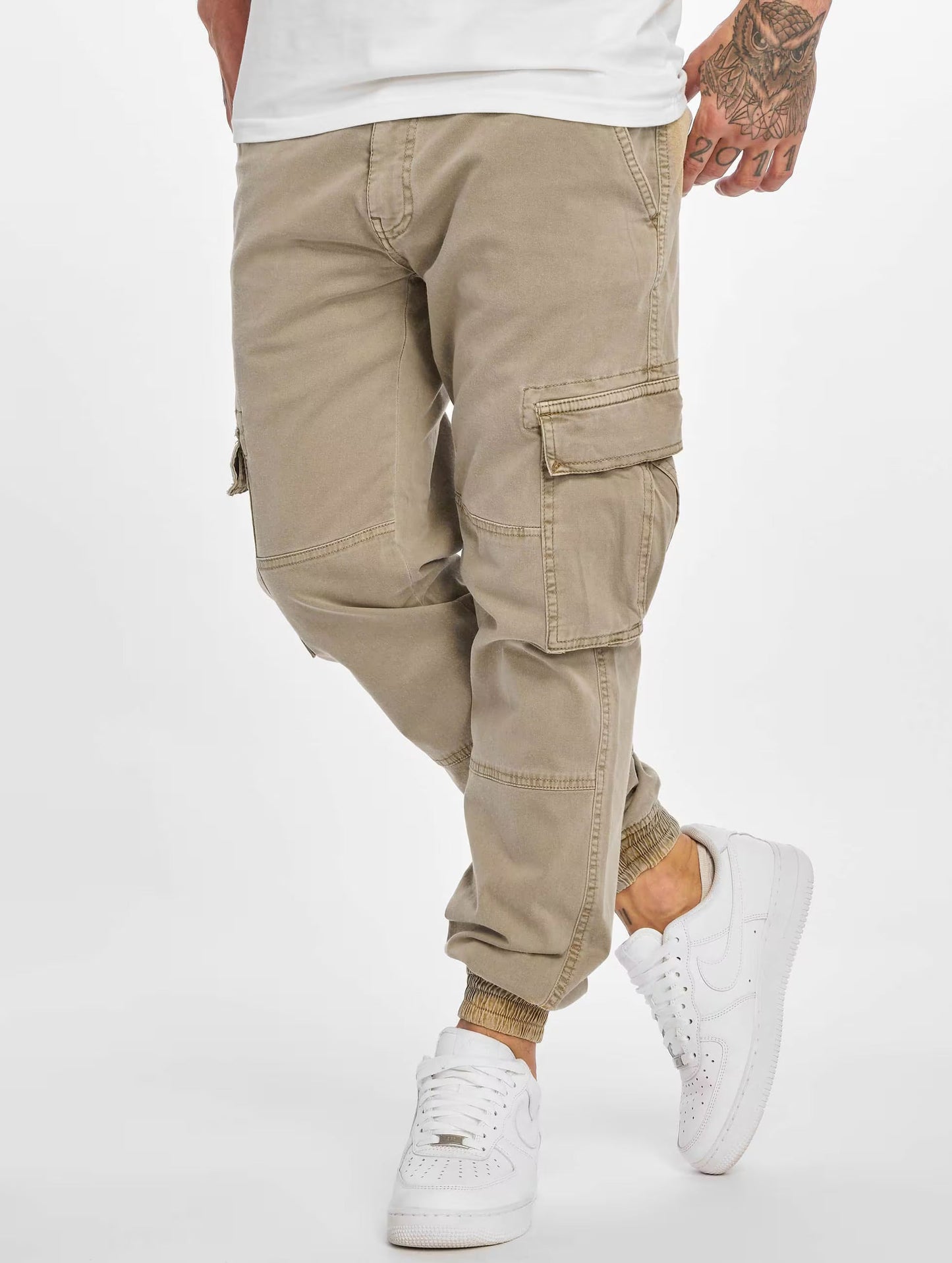 Oboni | Comfortabele Cargo Twill Jogger