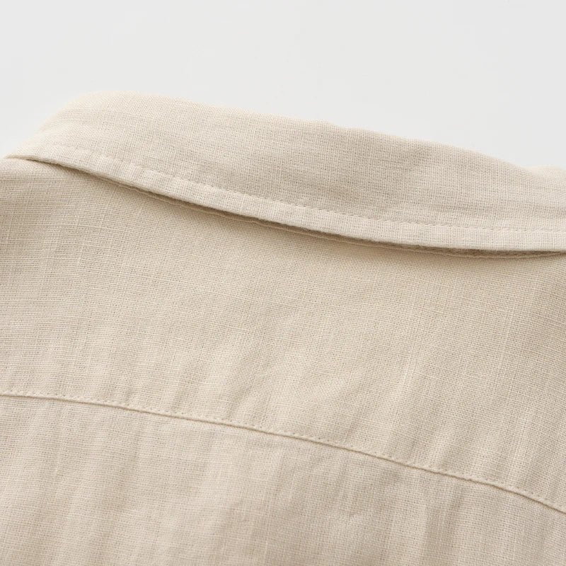 River Blouse - Linnen Blouse Voor Heren