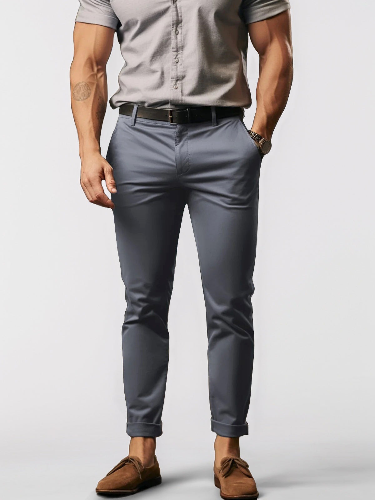 Lucas | Bequeme Herren-Chino aus Baumwollmix
