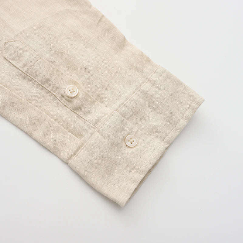 River Blouse - Linnen Blouse Voor Heren