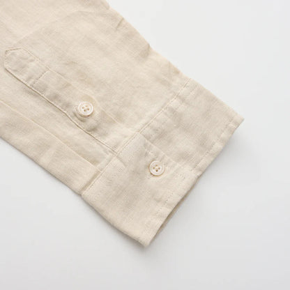 River Blouse - Linnen Blouse Voor Heren