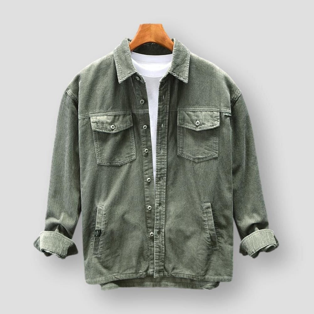 Lewis | Elegante Corduroy overhemd