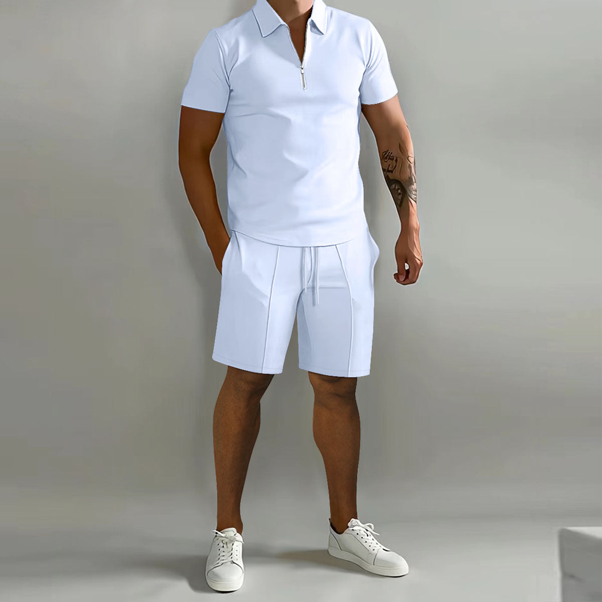 Lucienzo - Stijlvolle Poloset voor Mannen
