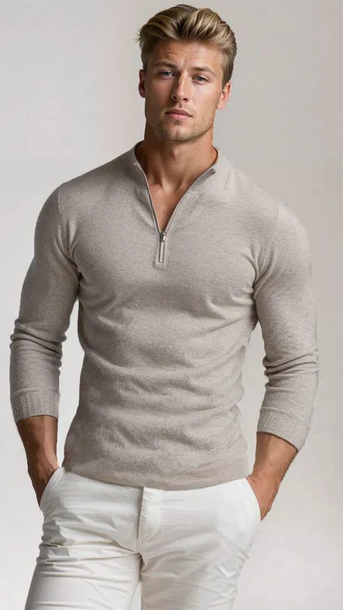 Owen | Stijlvolle Half-Zip Trui