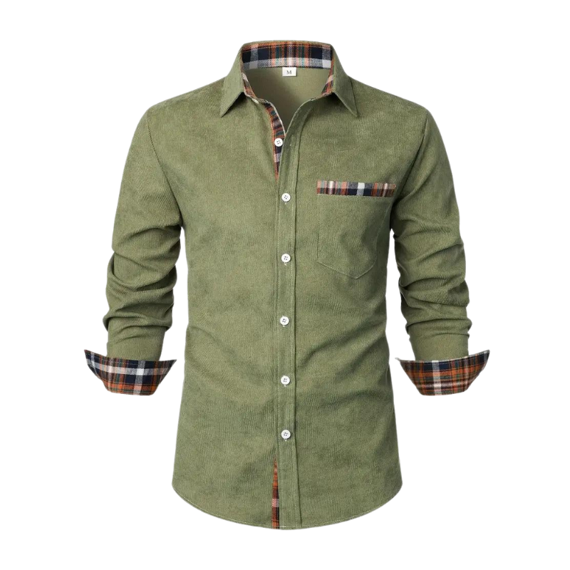 Luca | Elegante Herenblouse in Moderne Stijl