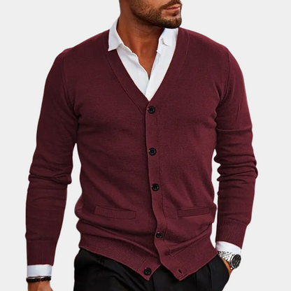 HANLY - Luxe heren vest met knopen