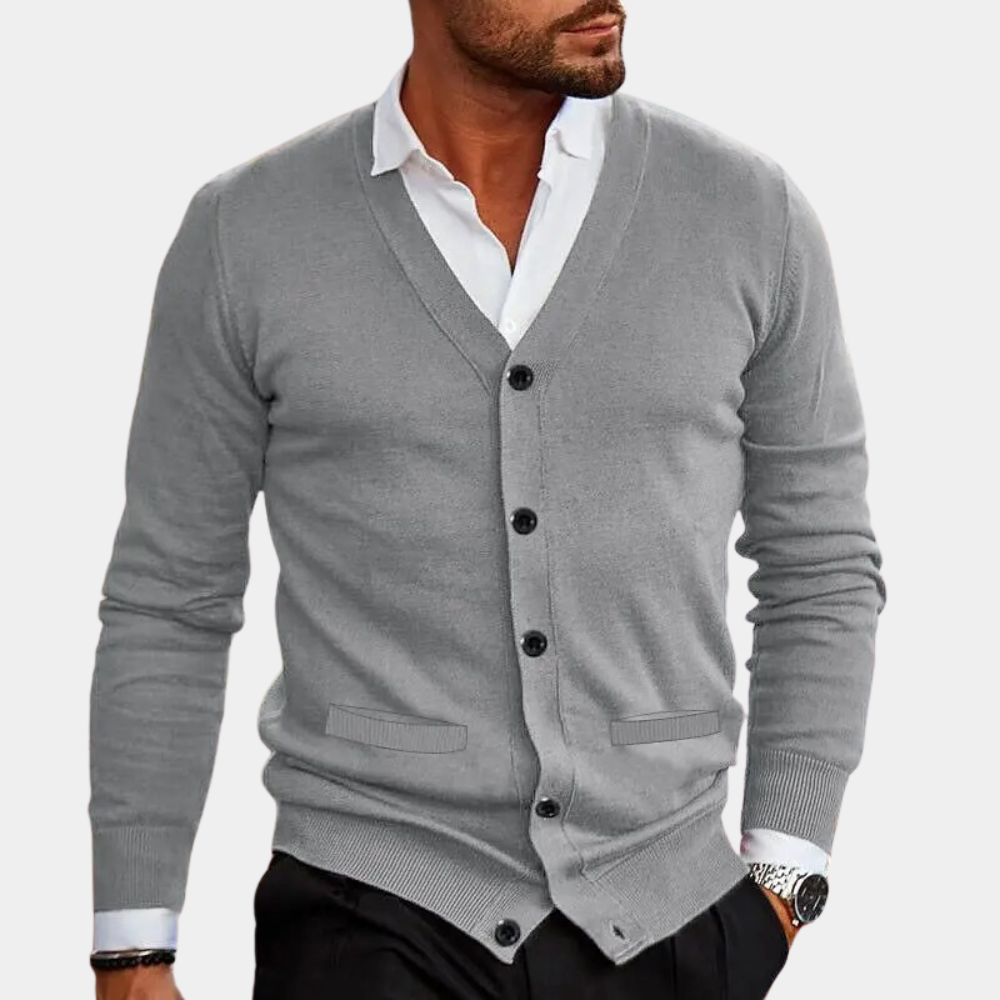 HANLY - Luxe heren vest met knopen