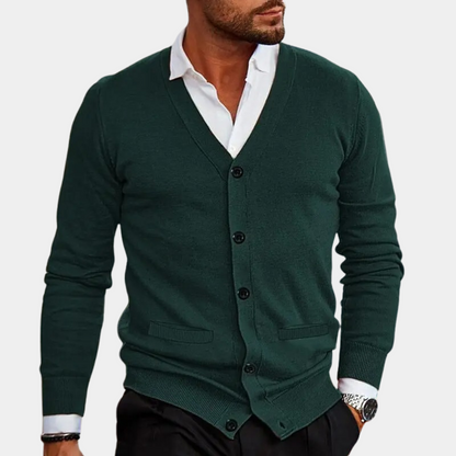 HANLY - Luxe heren vest met knopen