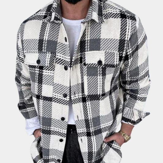 Comfortabel casual herenoverhemd