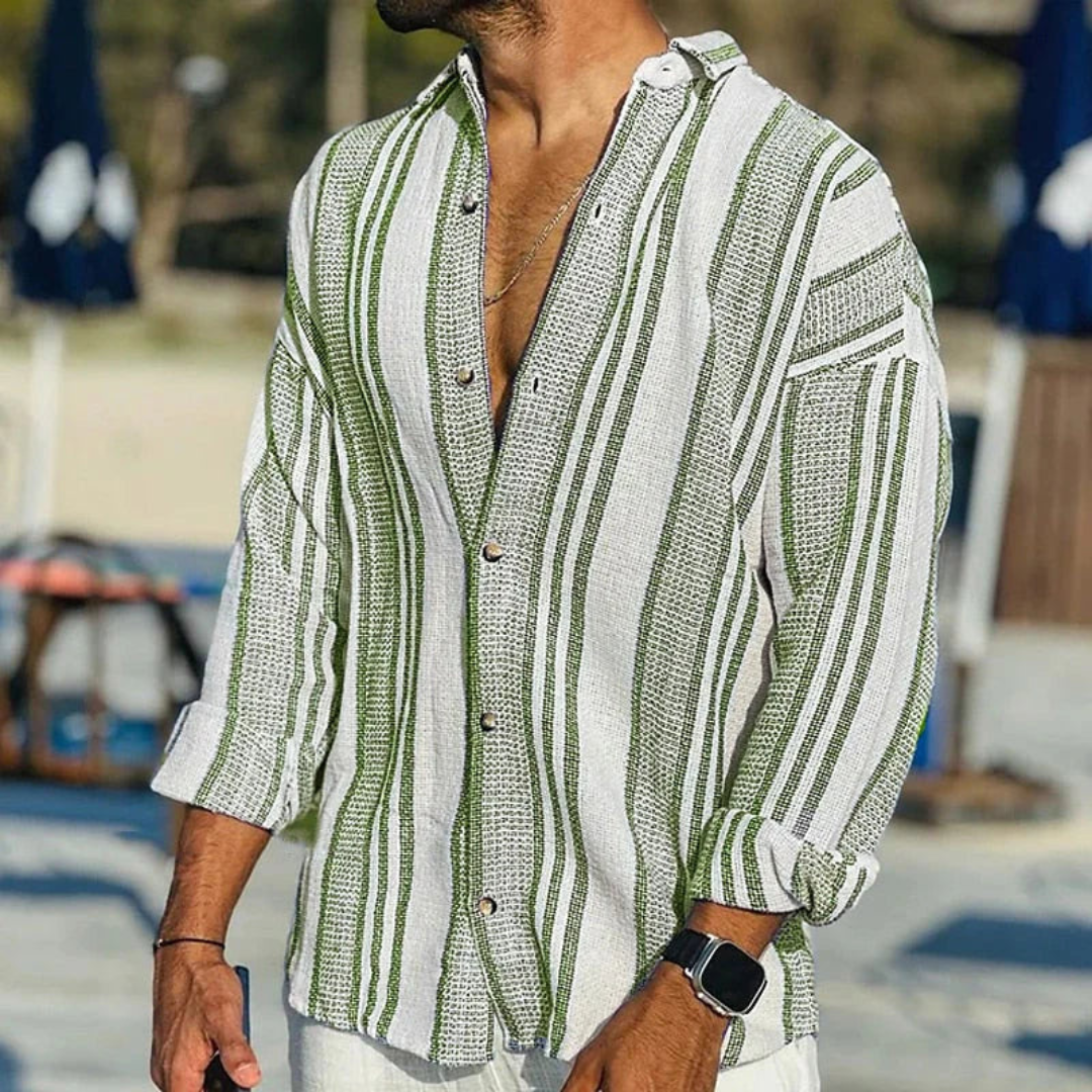 Adrian - Heren kustbries shirt