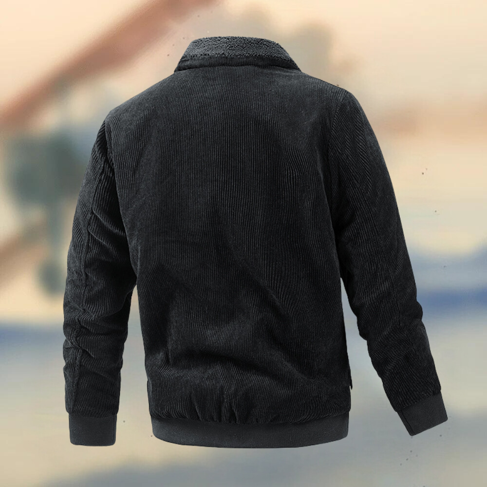 Luca | Comfortabele corduroy herenjas