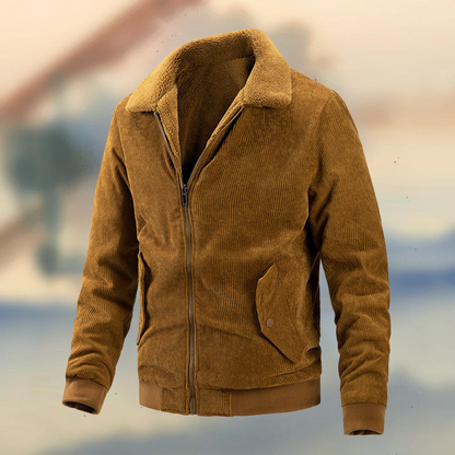 Luca | Comfortabele corduroy herenjas