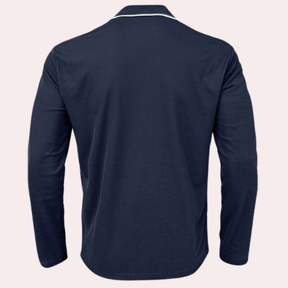 Cipactli - Comfortabel heren-T-shirt met V-hals