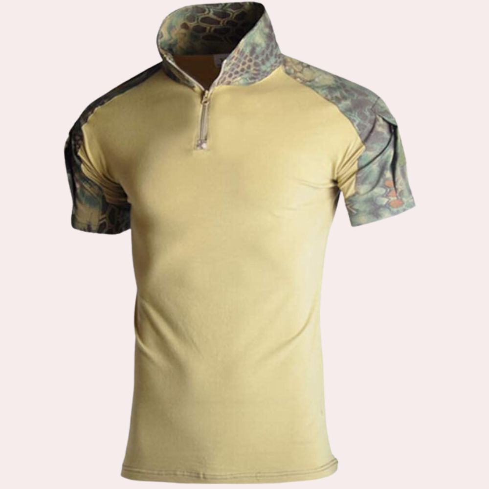 Atanas – Elegante Herenshirt met Ritsdetail