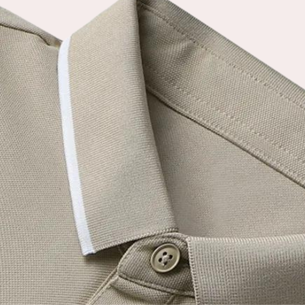 Antonius - Stijlvol en ademend herenpoloshirt