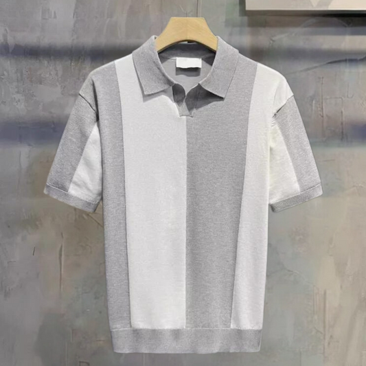 Andrei - Tijdloos Gebreid Poloshirt voor heren