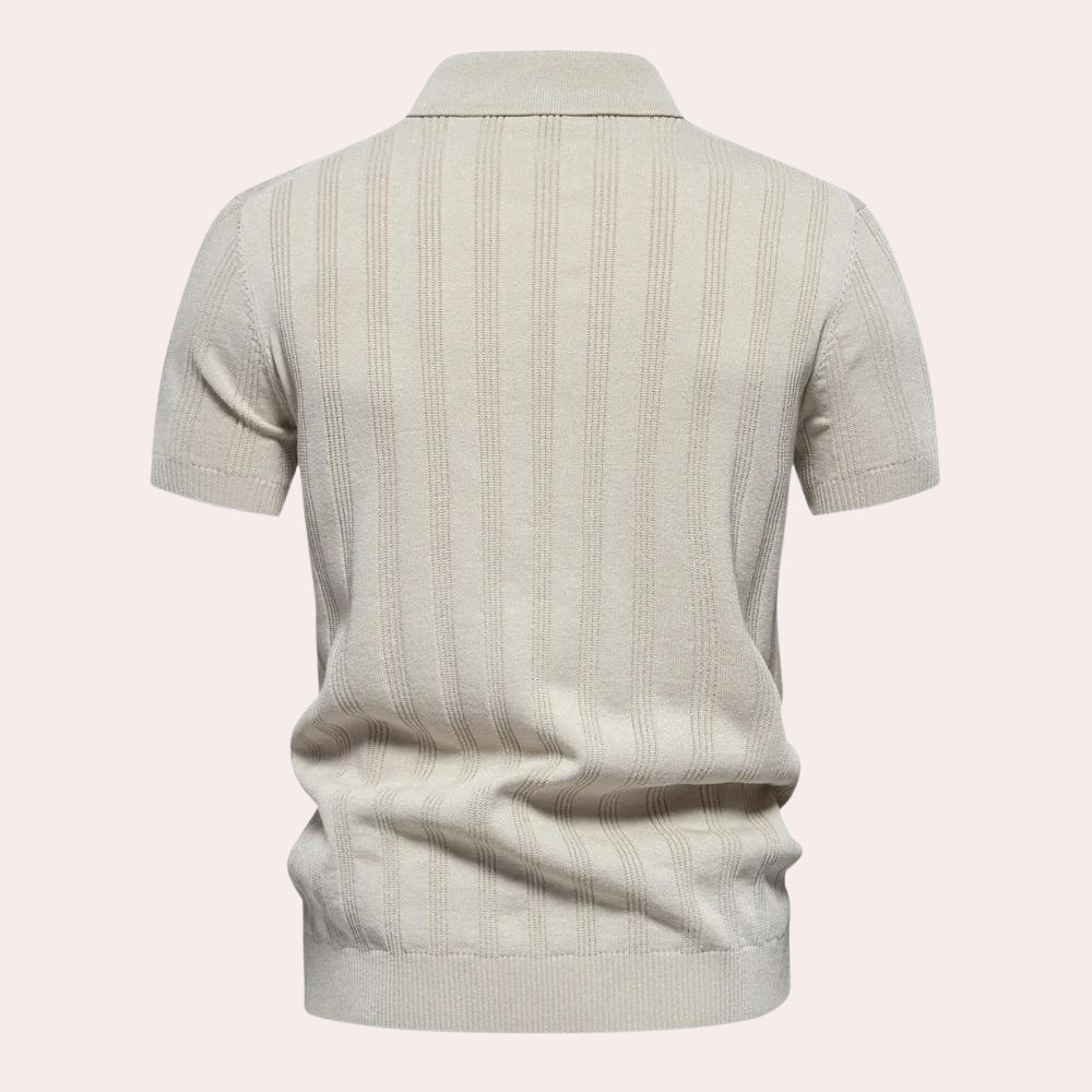 Cornel - Stijlvol Gebreid T-Shirt voor Heren
