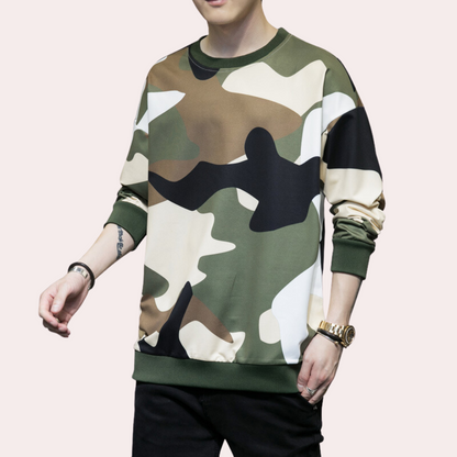 Beniamin - Functioneel en modieus Camo Sweatshirt