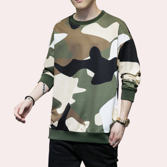 Beniamin - Functioneel en modieus Camo Sweatshirt