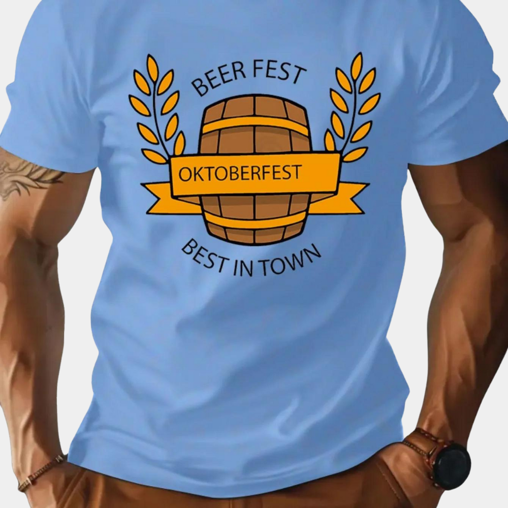 Aleksei - Oktoberfest T-shirt voor Heren