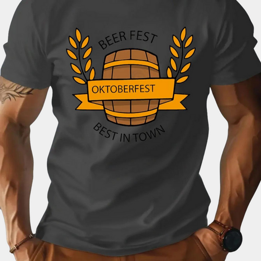 Aleksei - Oktoberfest T-shirt voor Heren