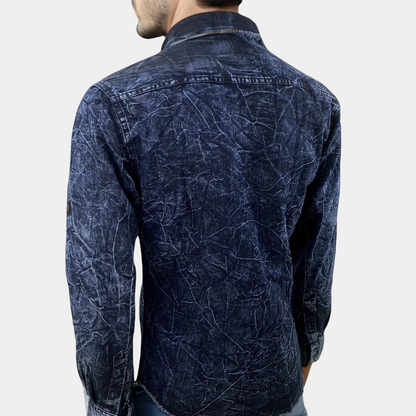 BILLY - Klassiek Denim Overhemd voor Heren