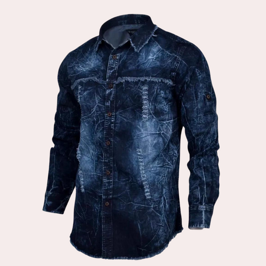BILLY - Klassiek Denim Overhemd voor Heren