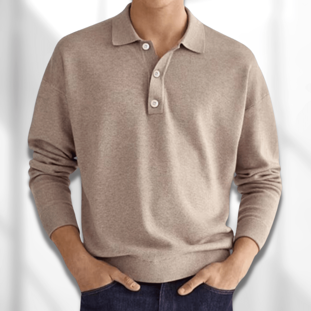 LEONARDO -  Polo Pullover Voor Heren