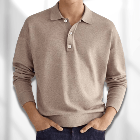LEONARDO -  Polo Pullover Voor Heren