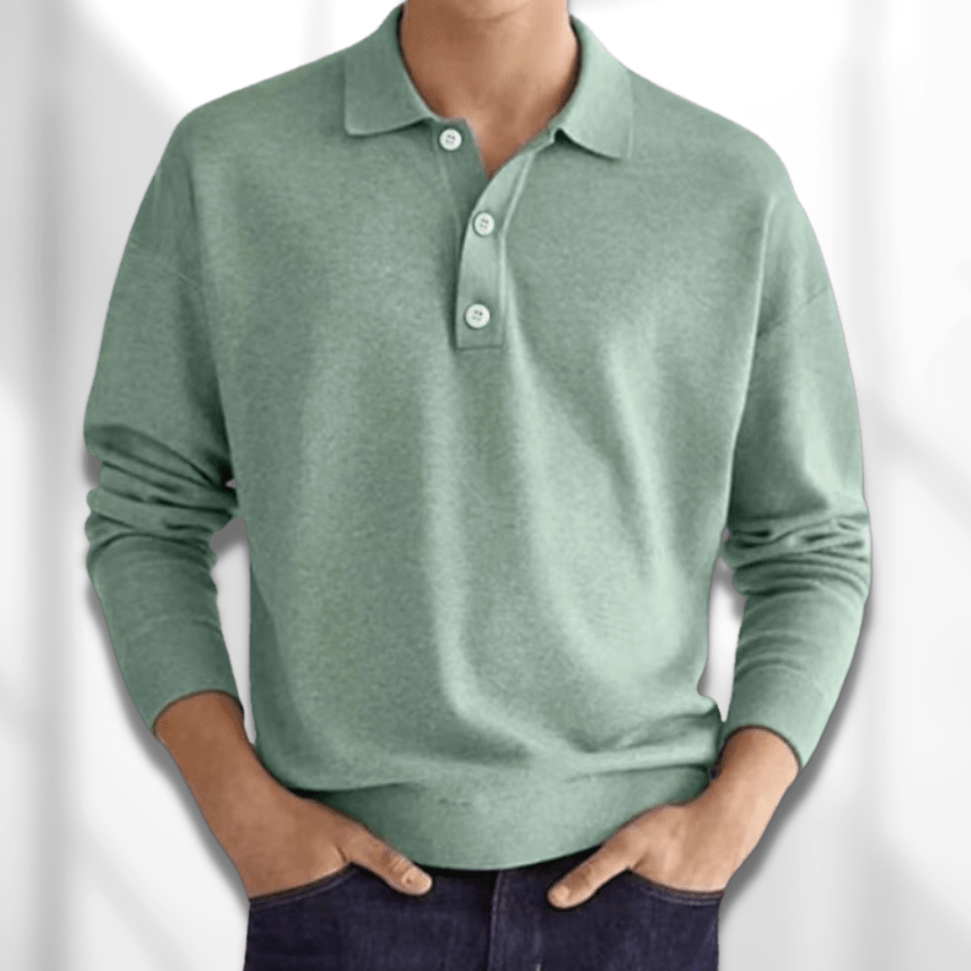 LEONARDO -  Polo Pullover Voor Heren